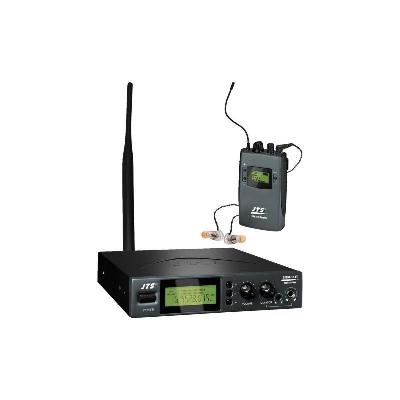 Monacor SIEM-111/5 System odsłuchu dousznego MPX w technologii UHF PLL